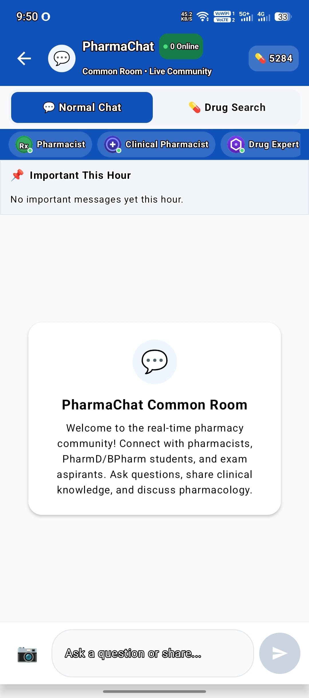 PharmaChat Learning Assistant